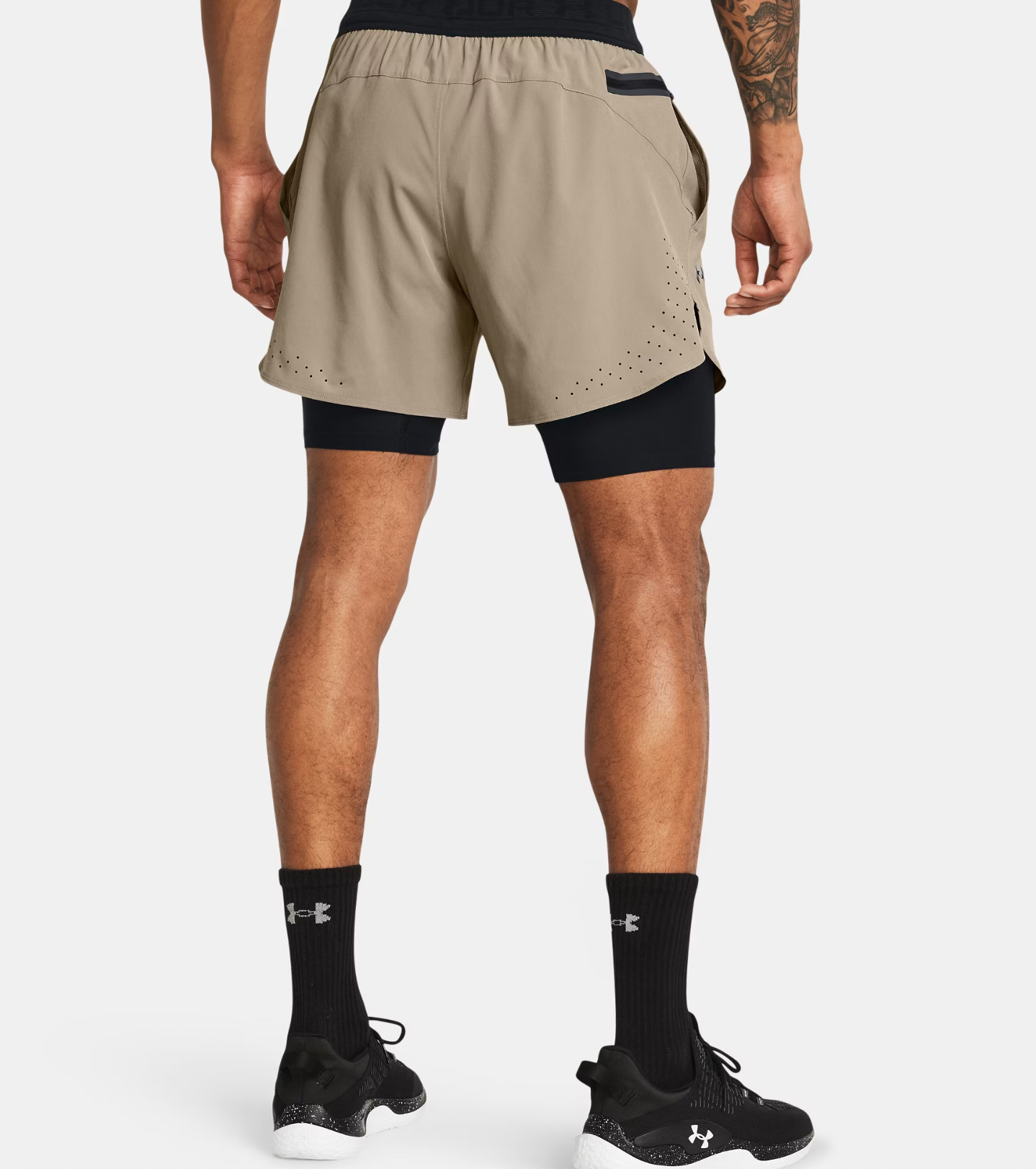 Short 2-en-1 UA Vanish Elite pour homme