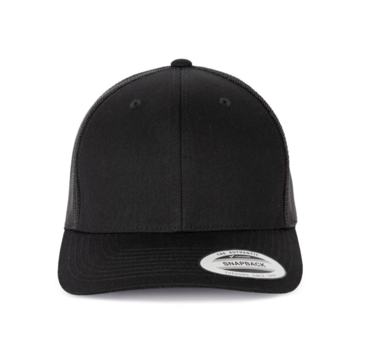 K-up KP912 - Casquette Trucker modèle rétro - 6 panneaux (LOGO FLOCAGE ou BRODERIE)