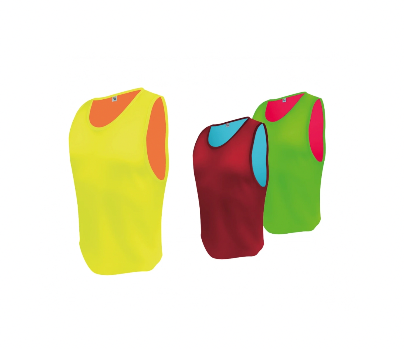 Chasuble rugby réversible