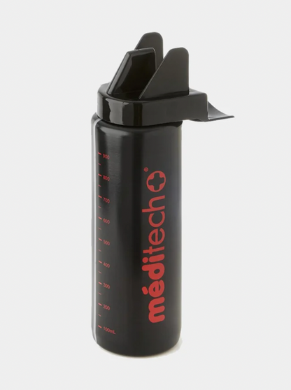 Gourde d'hydratation 1L meditech noir - Tremblay