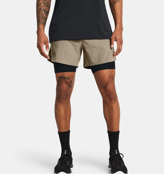 Short 2-en-1 UA Vanish Elite pour homme