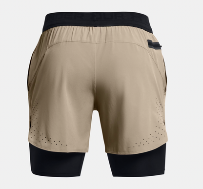 Short 2-en-1 UA Vanish Elite pour homme