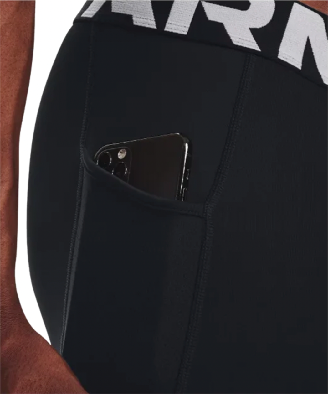 Legging Under Armour ColdGear noir blanc