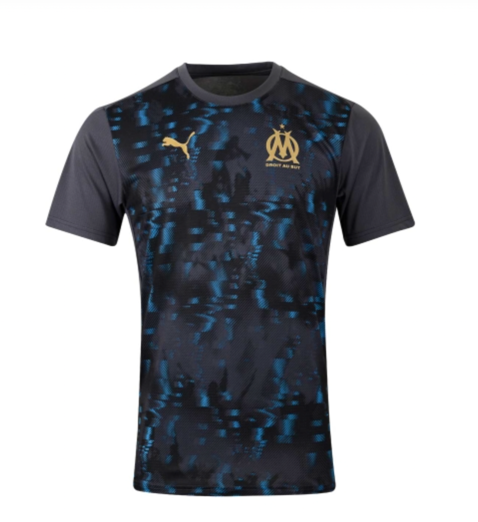 Maillot Pre-Match OM Noir
