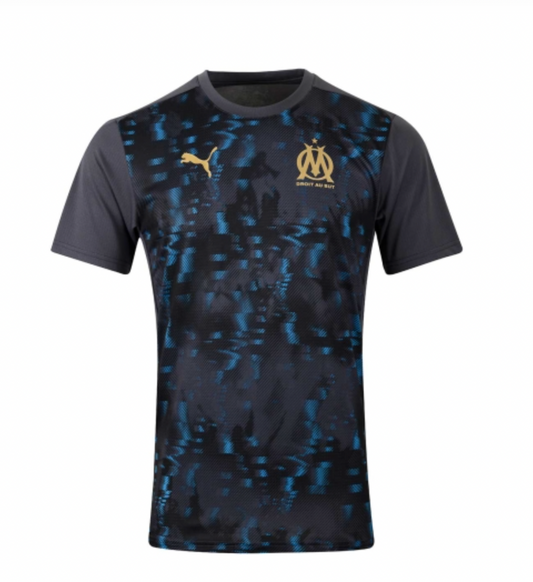 Maillot Pre-Match OM Noir