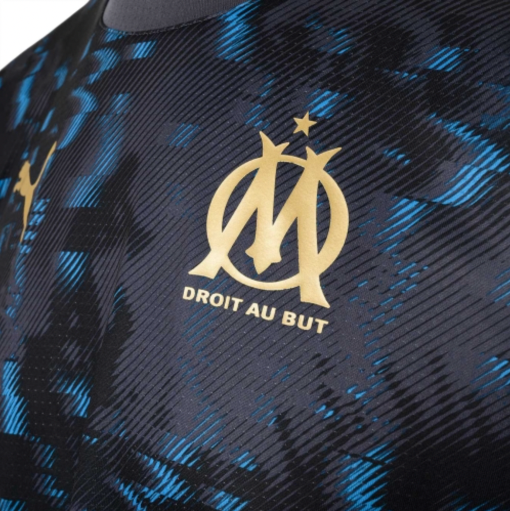 Maillot Pre-Match OM Noir