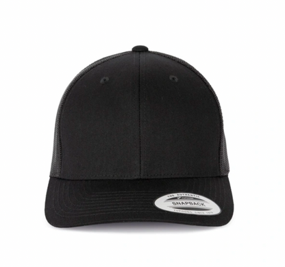 K-up KP912 - Casquette Trucker modèle rétro - 6 panneaux (LOGO FLOCAGE ou BRODERIE)