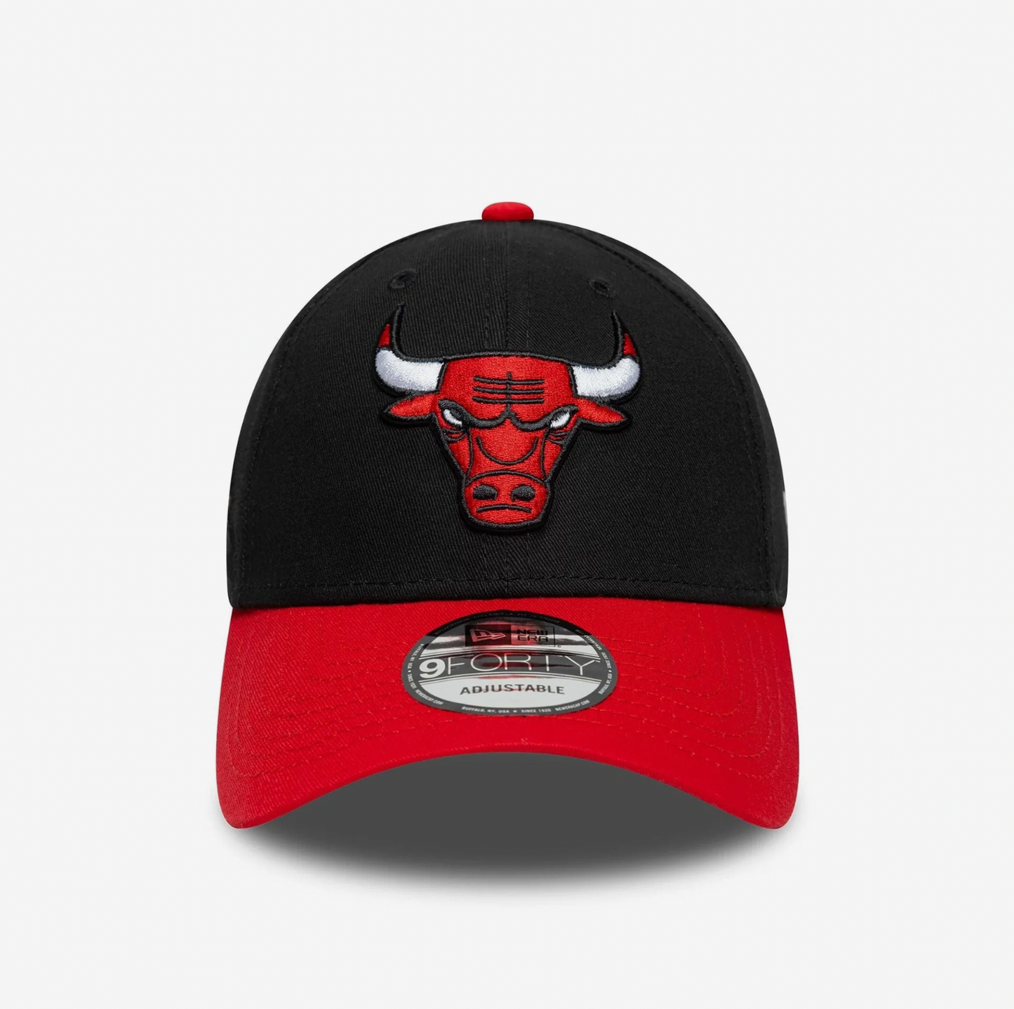 Casquette 9FORTY Adjustable Chicago Bulls NBA Side Patch Noir