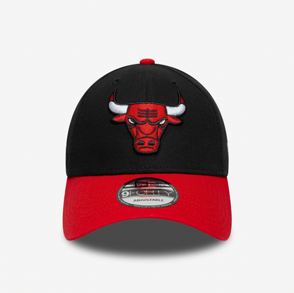 Casquette 9FORTY Adjustable Chicago Bulls NBA Side Patch Noir