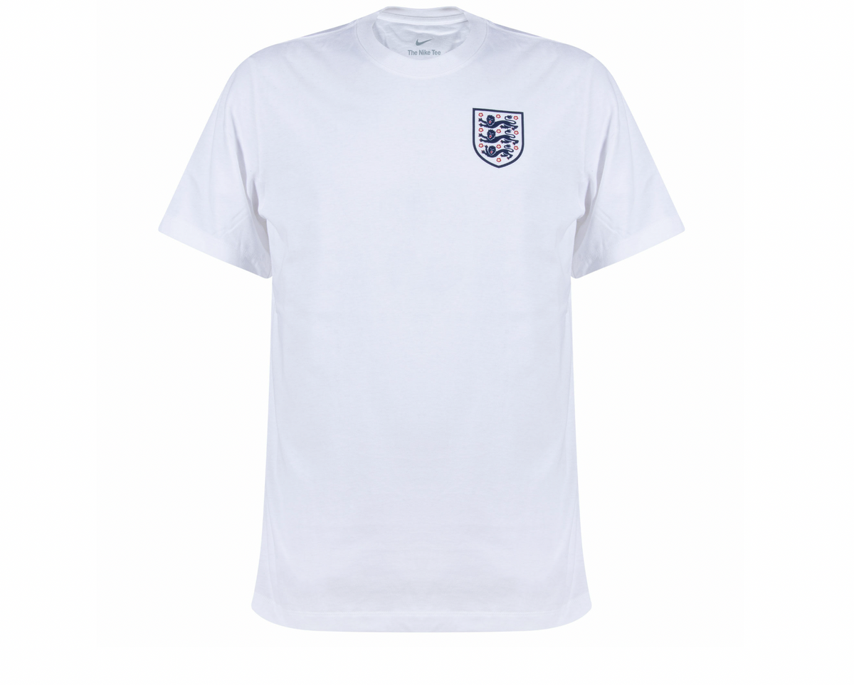 Nike T-shirt Angleterre Team Crest - blanc 2024-2025