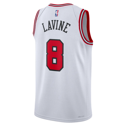 Maillot de basketball Homme CHI MNK DF SWGMN JSY ASC 22 Blanc