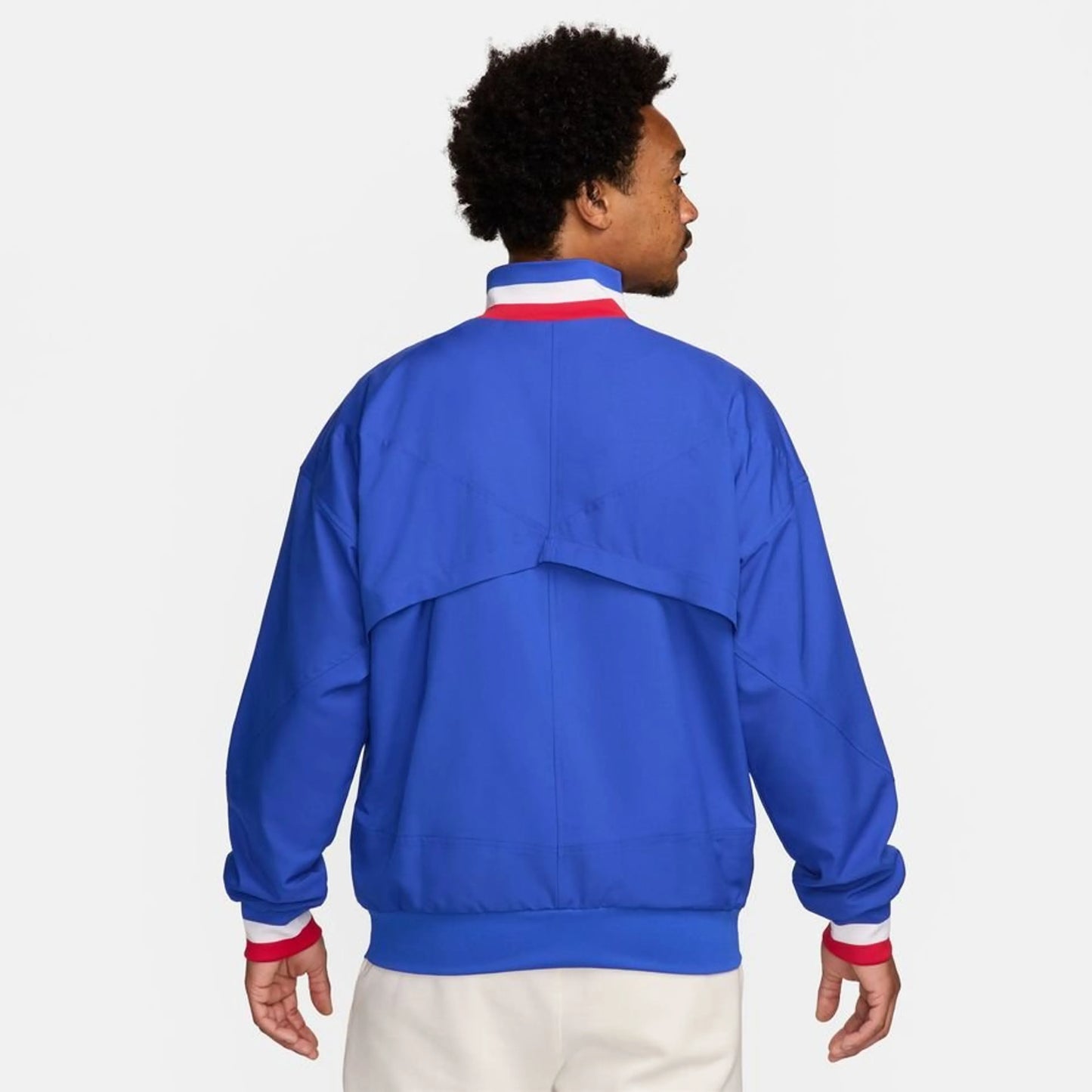 France Veste d'Entraînement Dri-FIT Strike Anthem - Bleu/Blanc